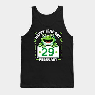 February 29th Leap Day Frog Funny Matching Leap Year 2024 Tank Top